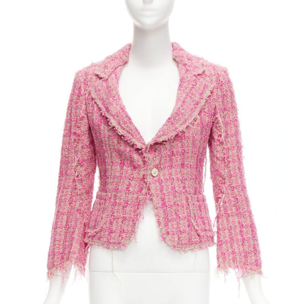 Junya Watanabe 2008 Tweed Crop Jacket